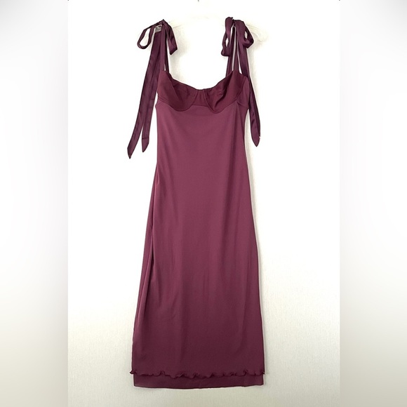 ⭐️Host pick⭐️ Free People x Anthropologie Got Glam Mesh Slip Dress - Picture 3 of 11